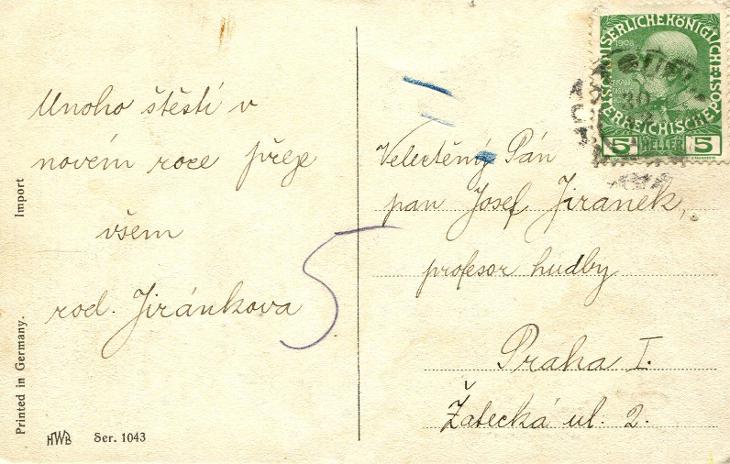 Srdečné přání k novému roku