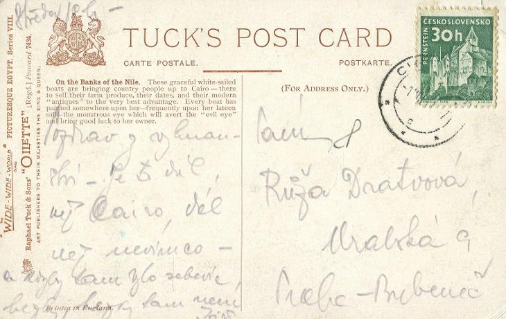 Káhira / Cairo (Egypt) - pláž, loď, plachetnice, řeka Nil 