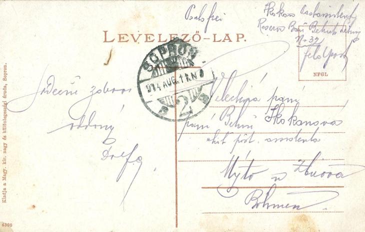 Sopron / Šoproň (Maďarsko) - tramvaj, koně 