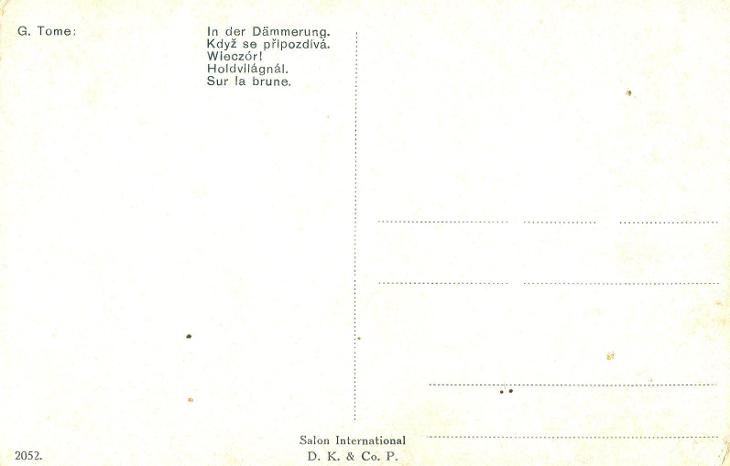 G. Tome - Když se připozdívá