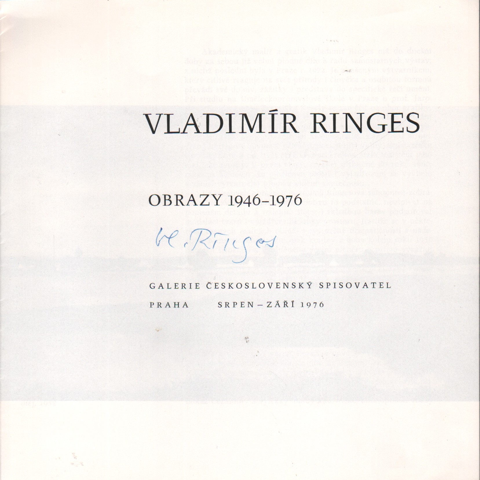Vladimír Ringes (podpis)