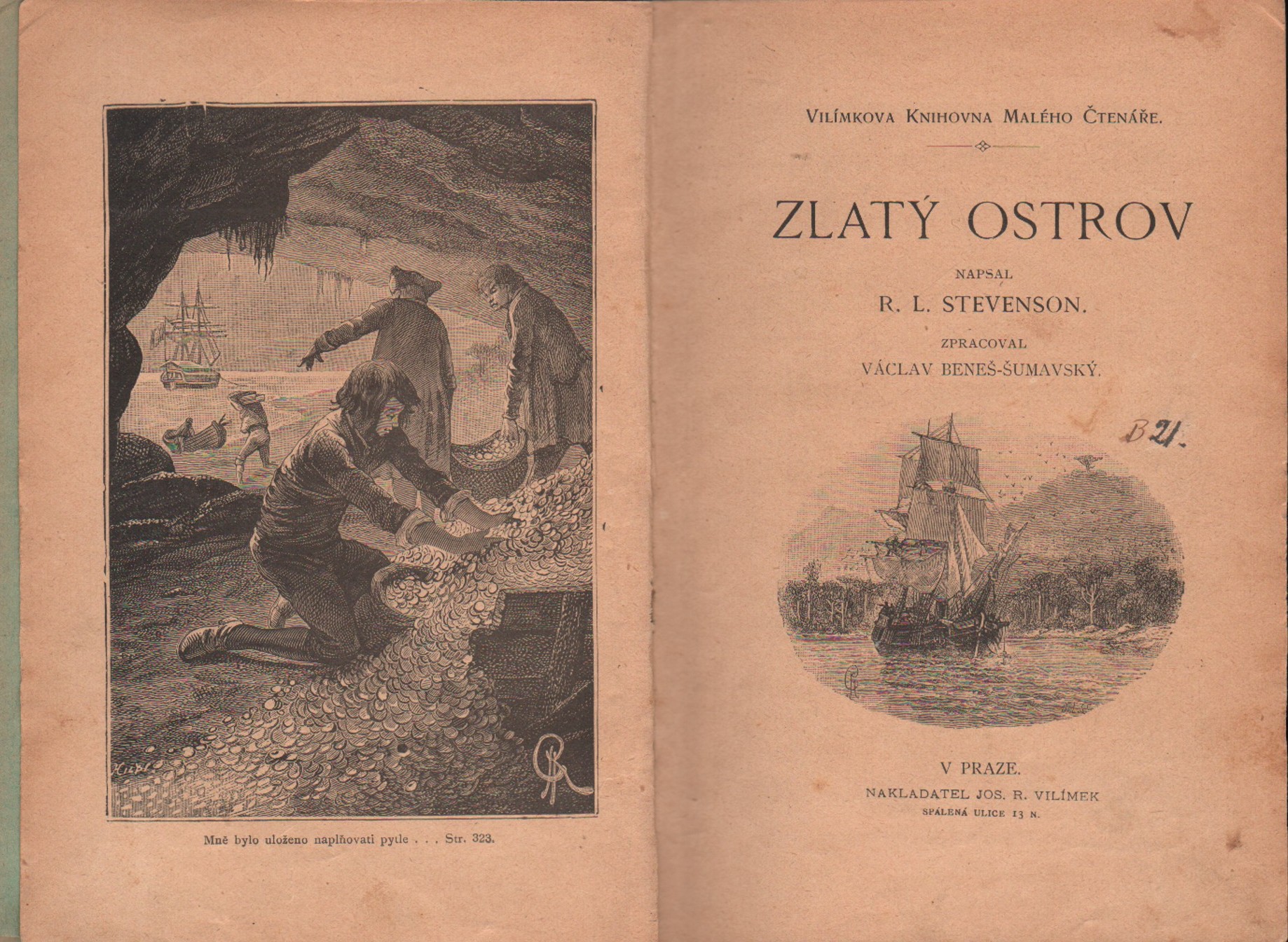 Stevenson, R. L. - Zlatý ostrov