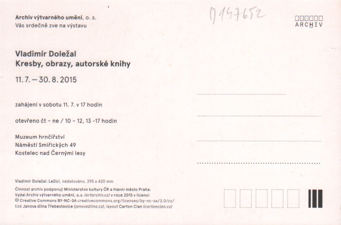 Vladimír Doležal: Kresby, obrazy, autorské knihy