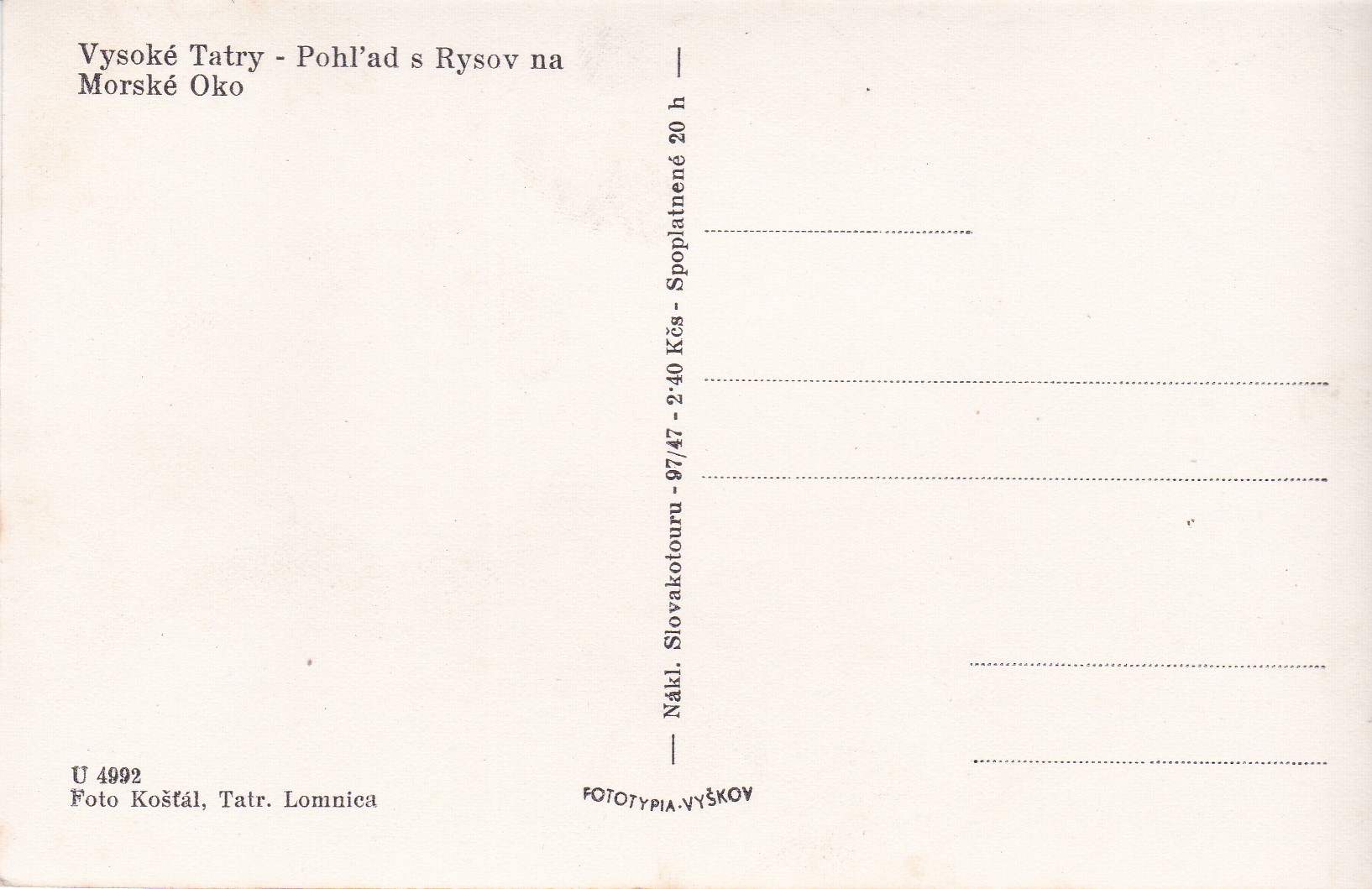 Vysoké Tatry (Slovensko)