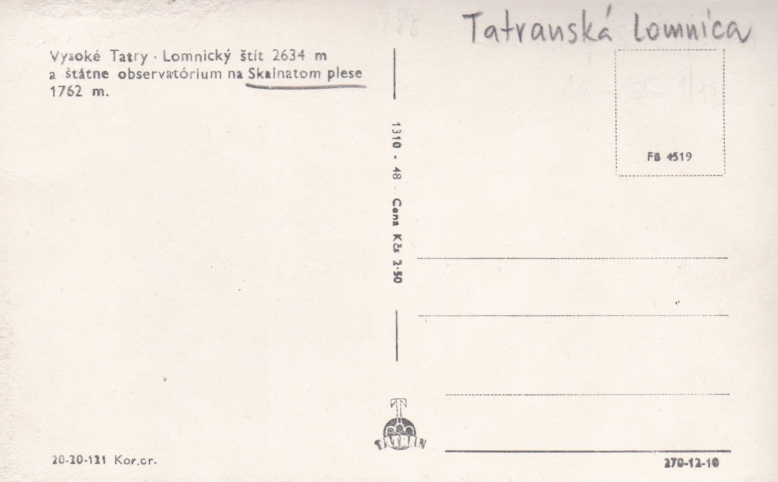 Vysoké Tatry (Slovensko)