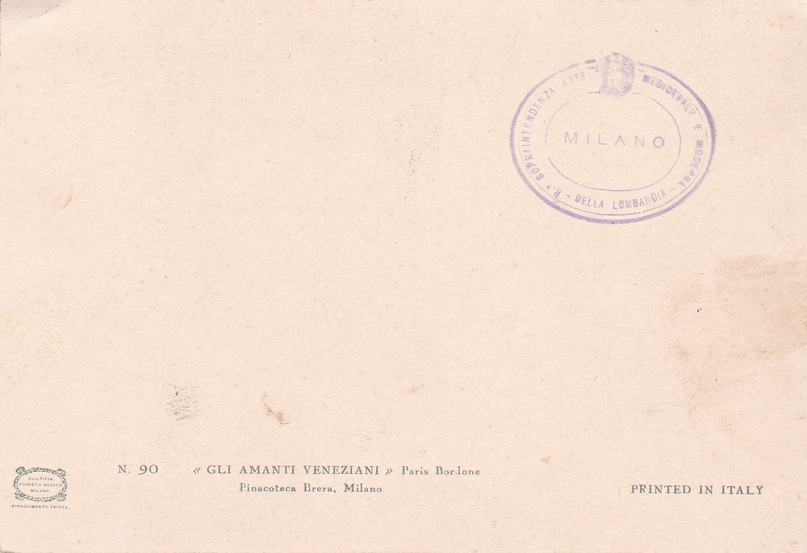 Bordone, Paris - Benátští milenci