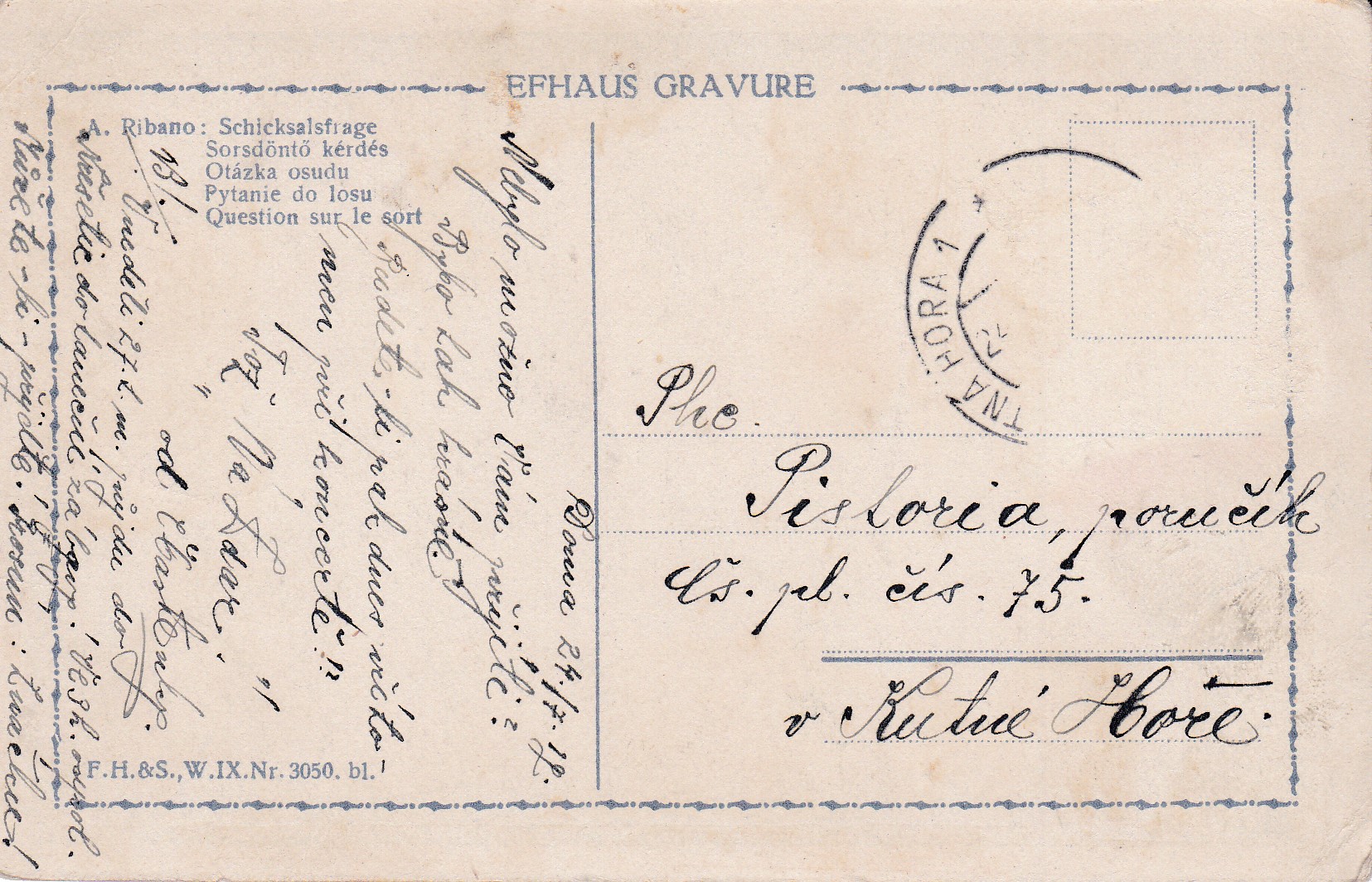 Ribano, V.A. - Otázka osudu