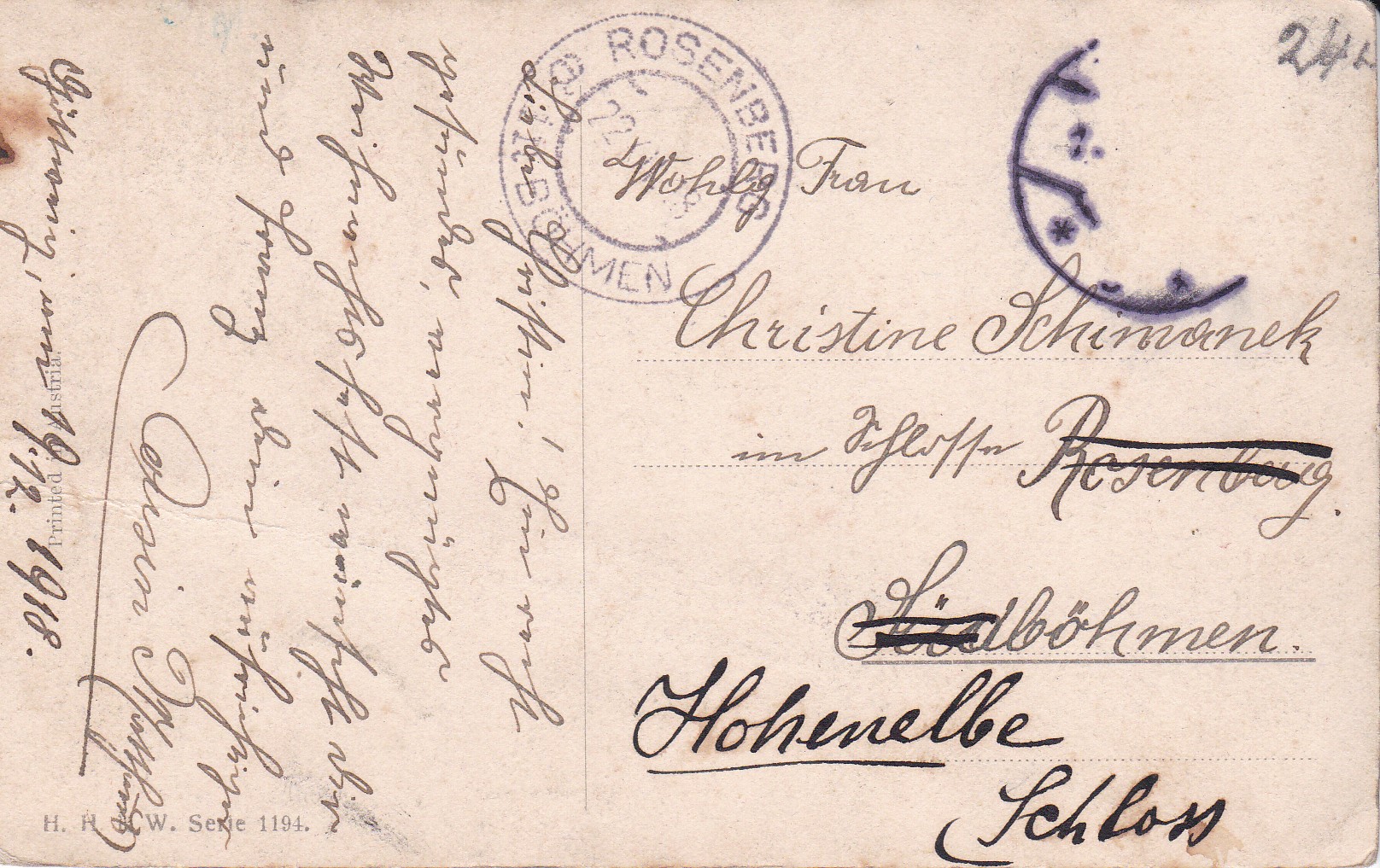 Gesegnete Weihnachten / Požehnané Vánoce