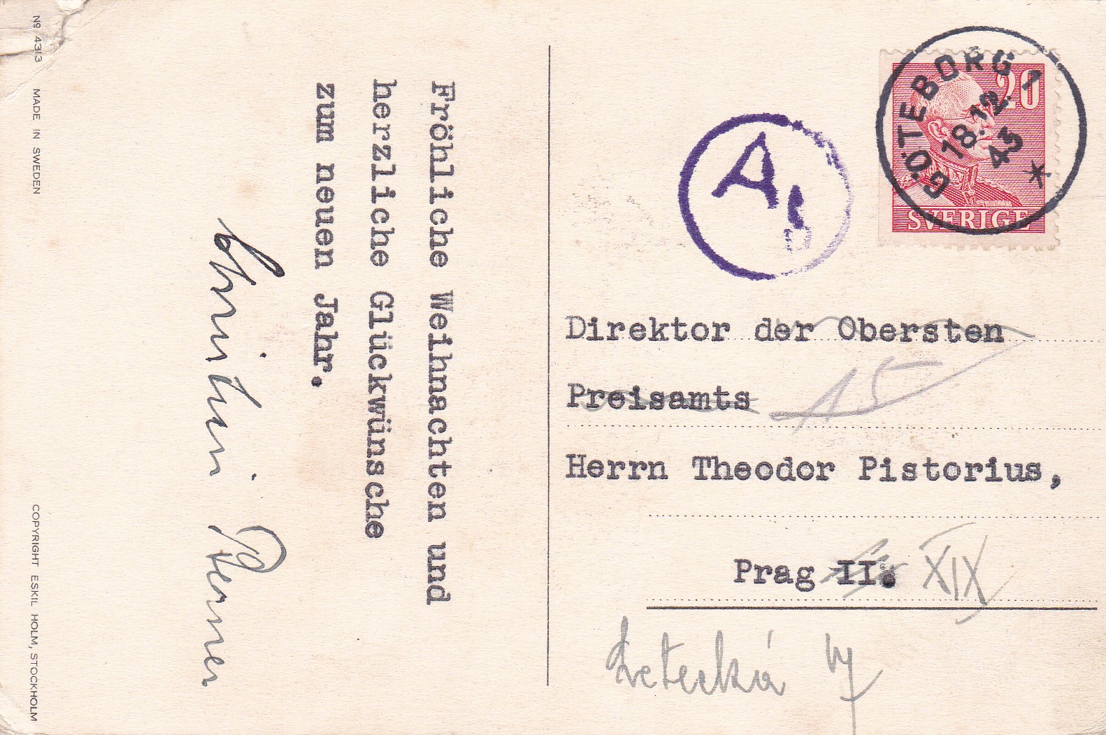 God Jul och Gott Nytt År! / Veselé Vánoce a šťastný nový rok