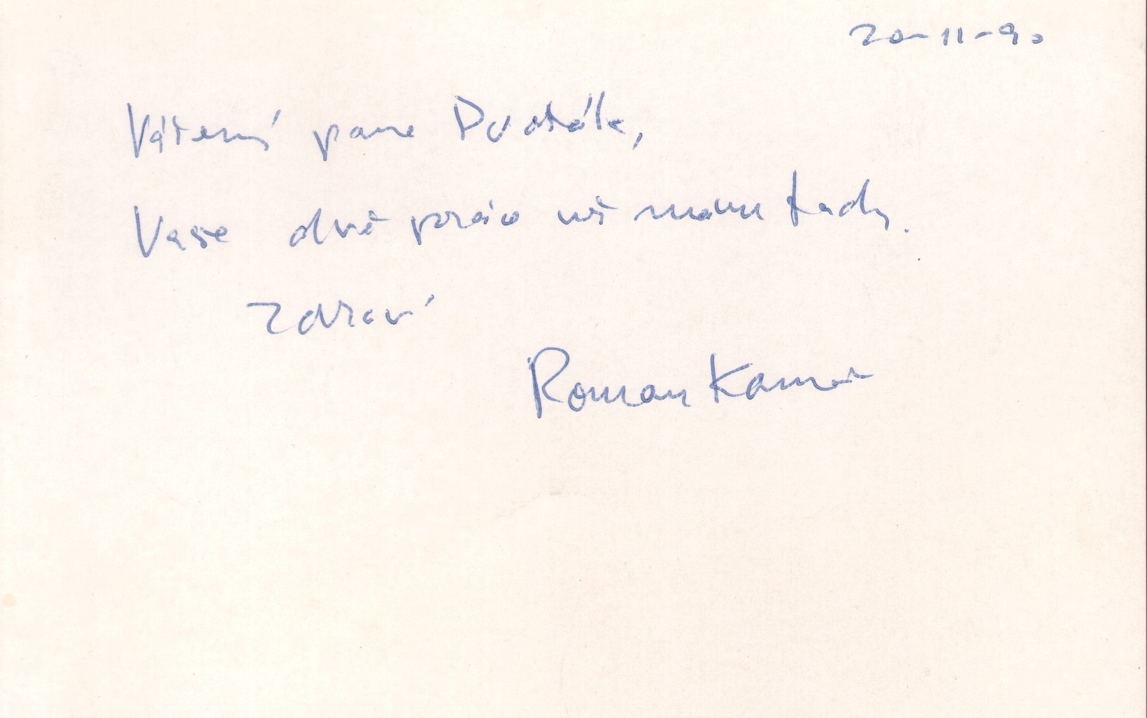 Roman Kames (podpis)