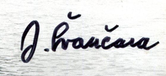 Jaroslav Čvančara (podpis)