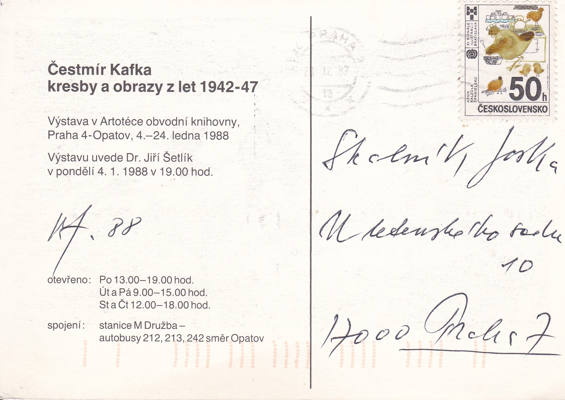 Čestmír Kafka (podpis)