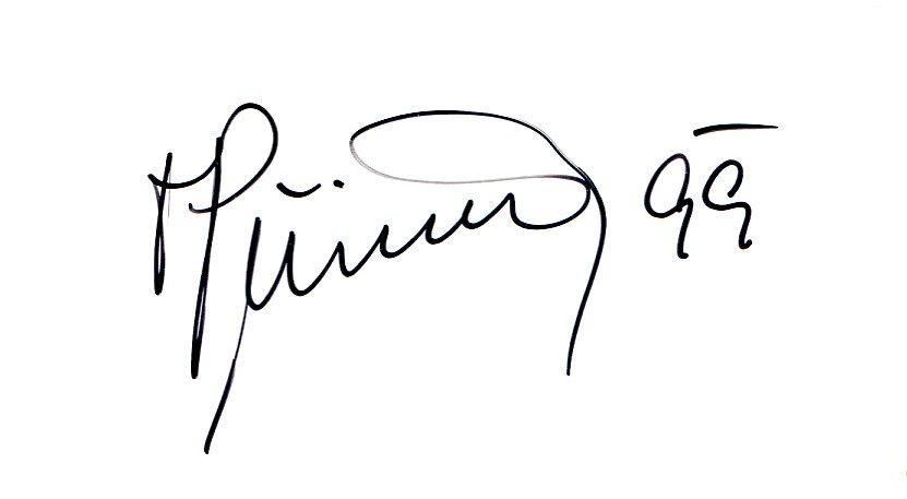 Oskar Přindiš: 1968 - 1999 (podpis)