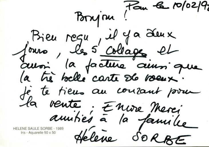 Hélène Saule-Sorbé (podpis)
