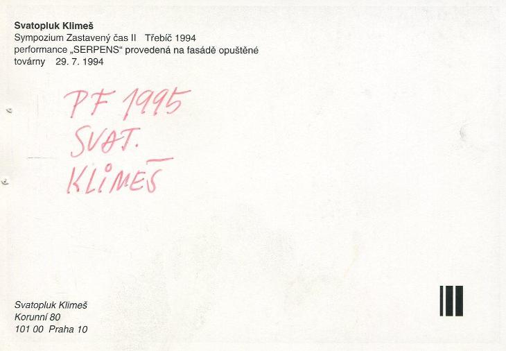 Svatopluk Klimeš (podpis)