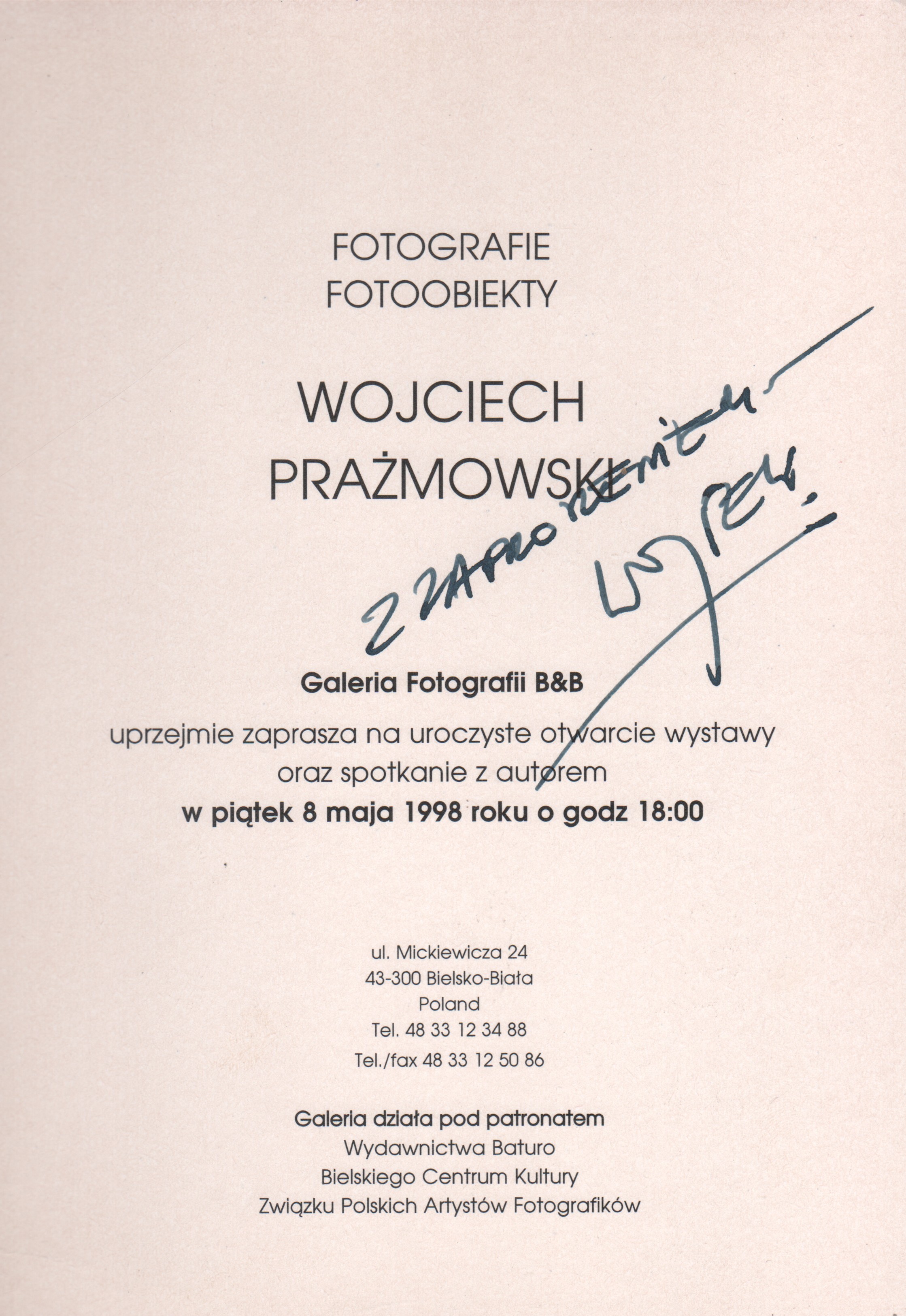 Wojciech Prażmowski (podpis)