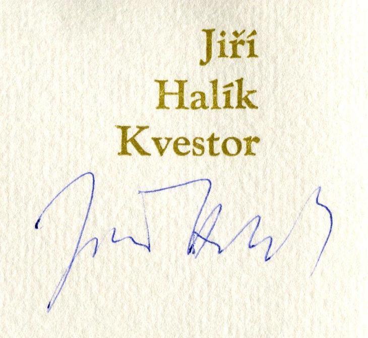 Jiří Halík (podpis)
