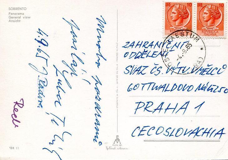 Lubor Těhník, Jindřiška Radová, Pravoslav Rada (podpis)