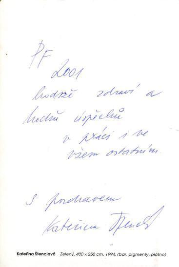 Kateřina Štenclová (podpis)