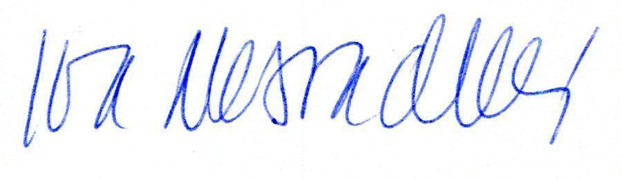 Iva Nesvadbová (podpis)