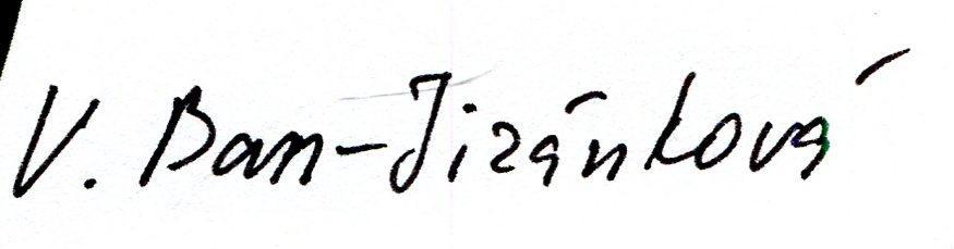 Viktoria Ban-Jiránková (podpis)