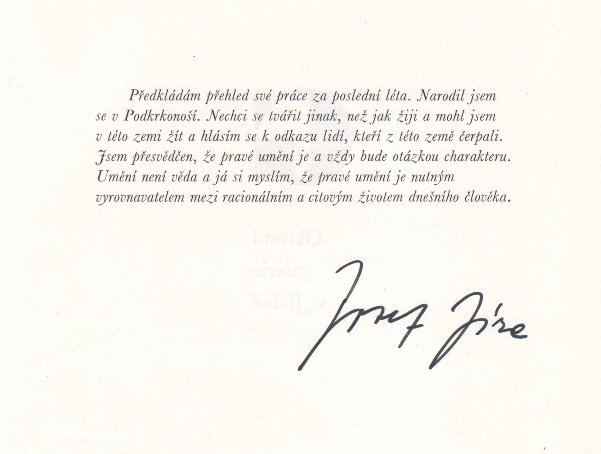 Josef Jíra (podpis)