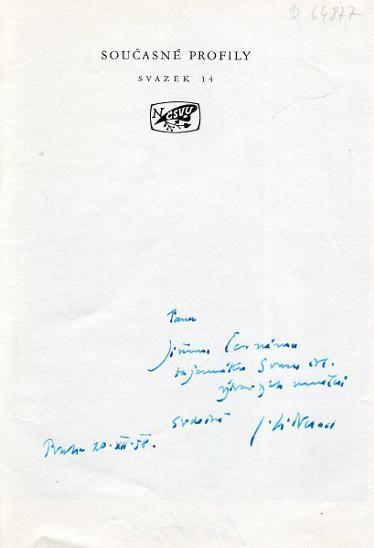 Nrad, Josef Lev - Jan Kodet (podpis)