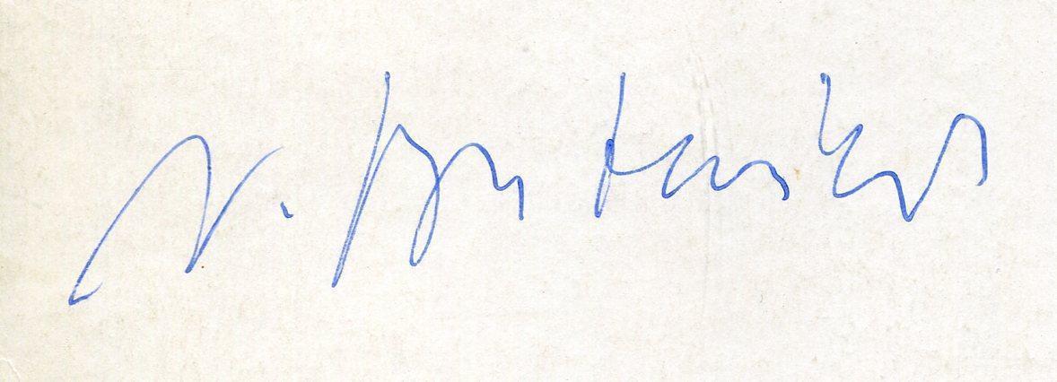 Václav Bubeníček (podpis)