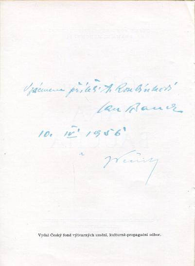 Obrazy Jana Baucha (podpis)