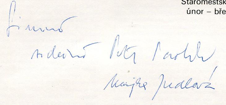 Petr Pavlík: Práce z let 1976 - 88 (podpis)