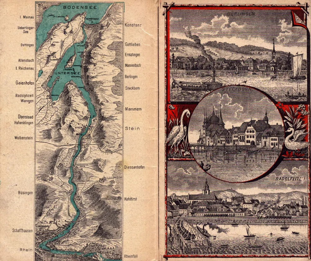 Rheinfahrt von Schaffhausen nach Konstanz