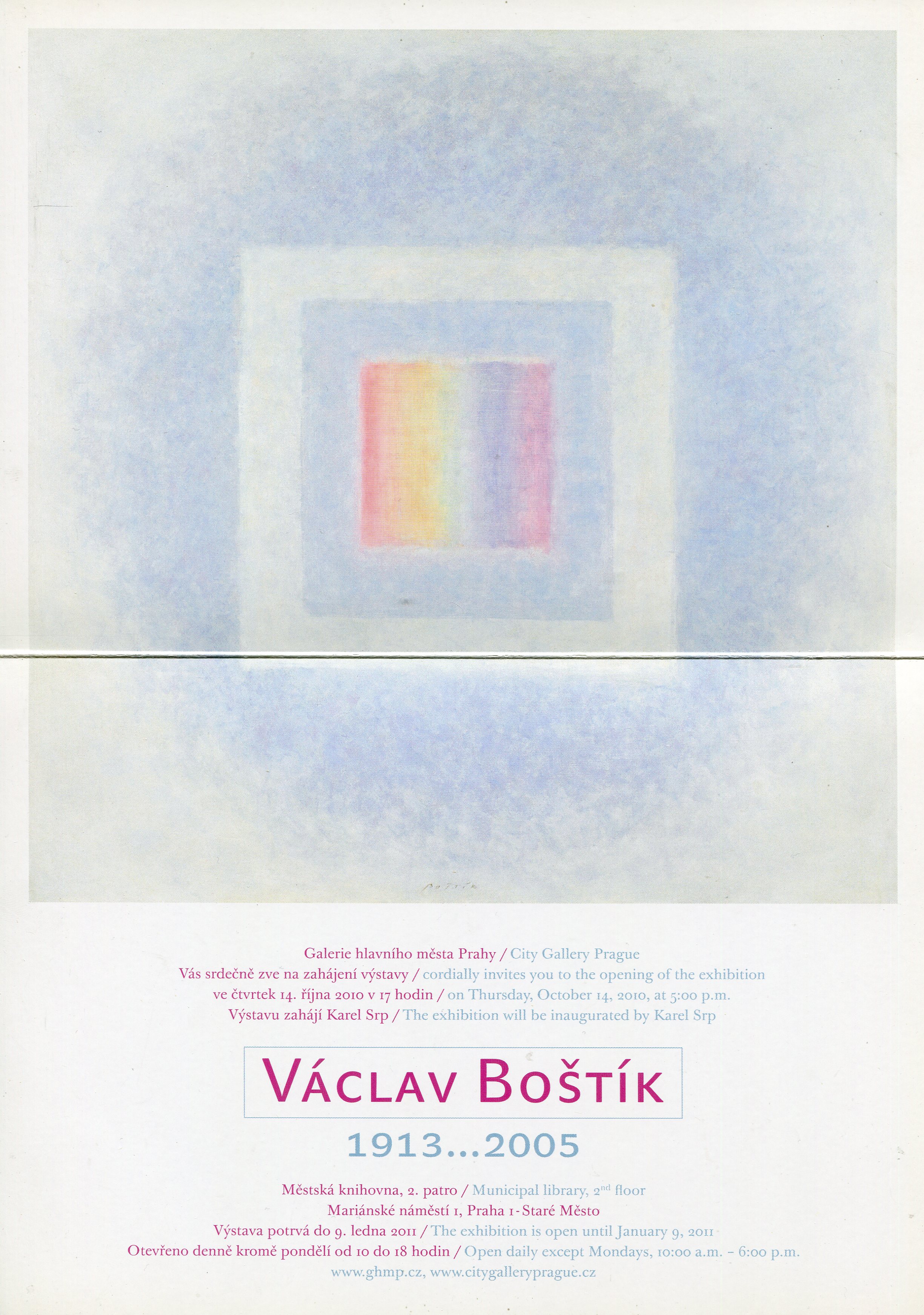 Václav Boštík: 1913 ... 2005