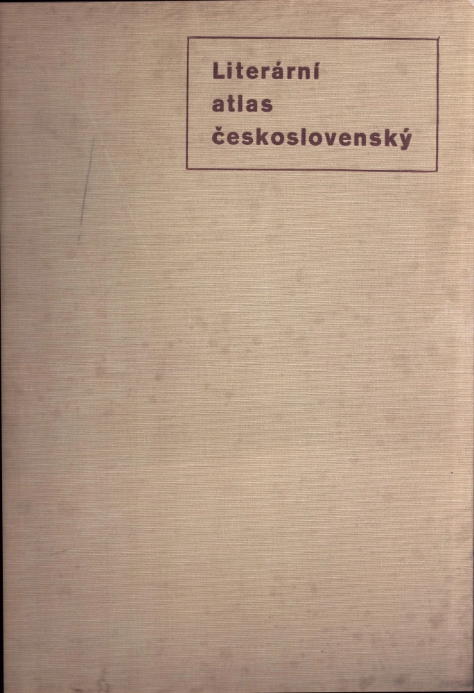 Literární atlas československý (2 svazky)