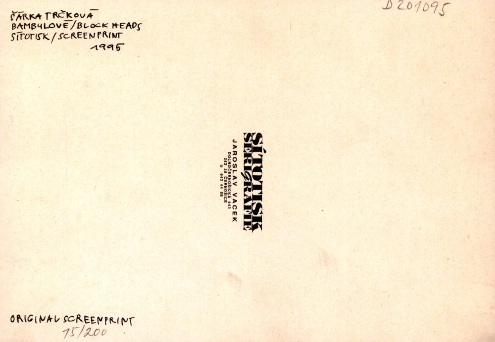 Šárka Trčková: Bambulové / Blockheads