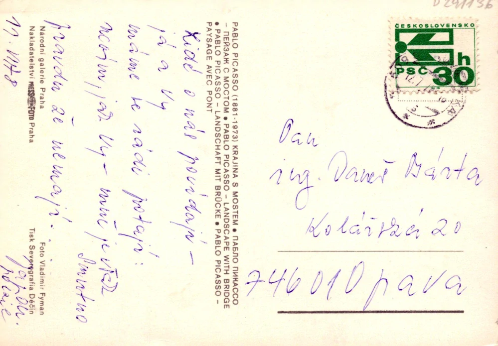 Pablo Picasso: Krajina s mostem