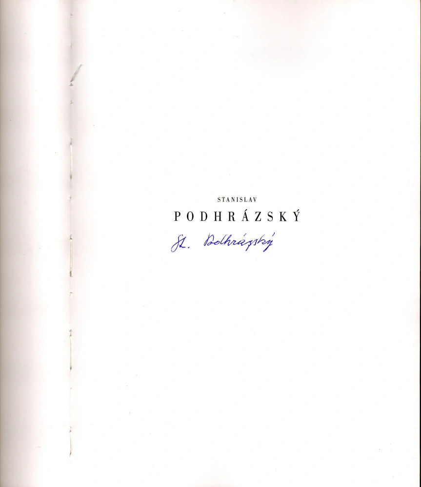 Stanislav Podhrázský (podpis)