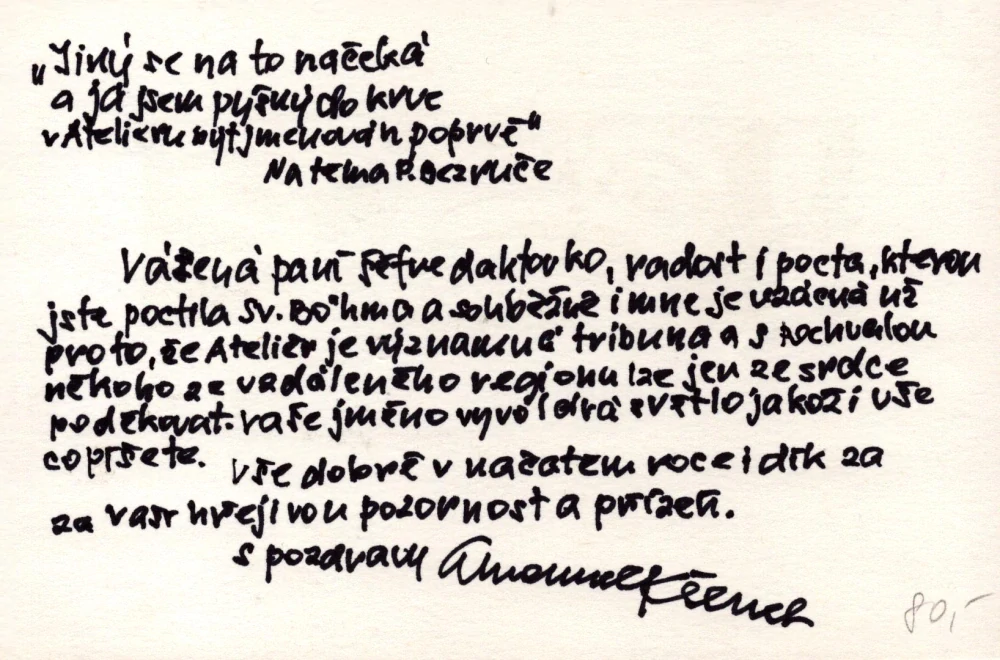 Liesler, Josef - Ex libris prof. Jiří Siblík