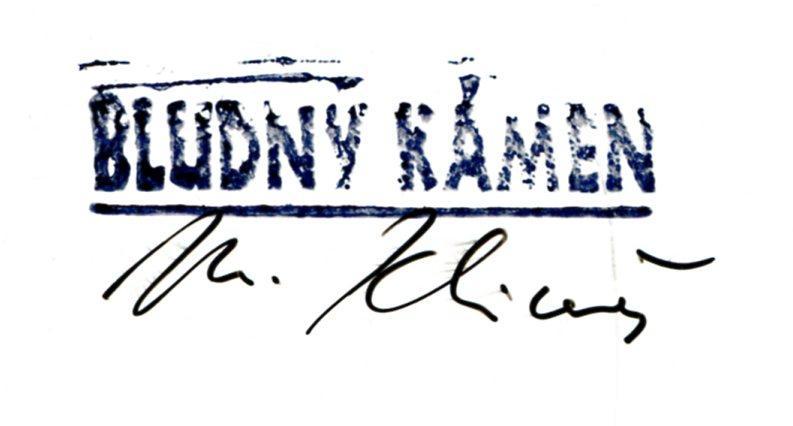 Martin Klimeš (podpis)