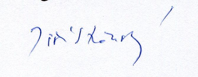 Jiří Stránský (podpis)