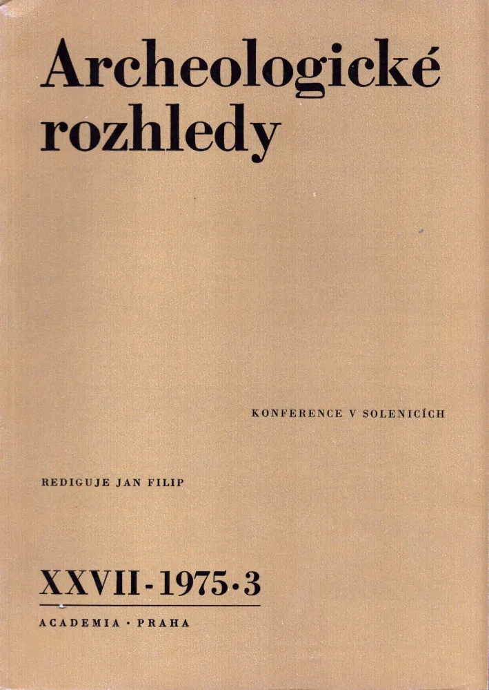 Archeologické rozhledy (1975 komplet)