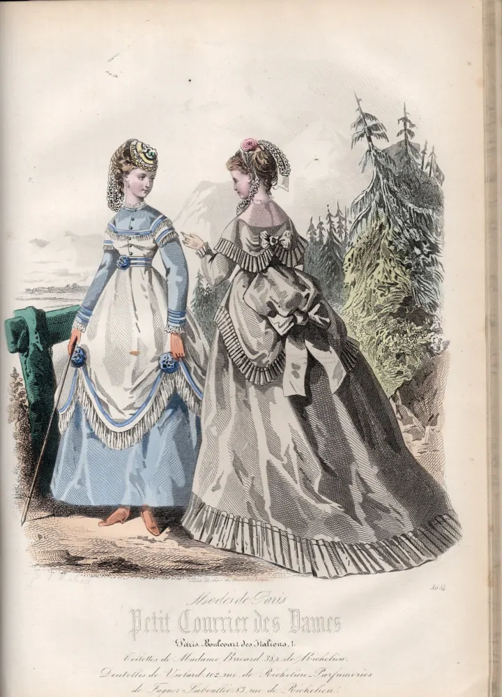 Journal des demoiselles 1868 r. 36 - komplet