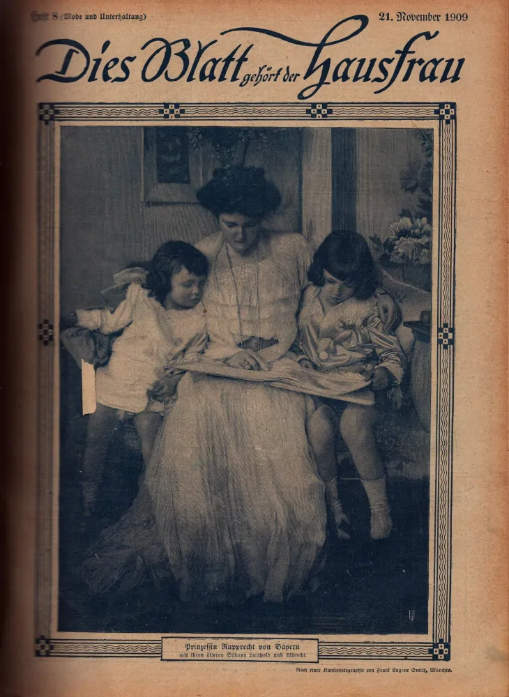 Dies Blatt gehört der Hausfrau 1909 r. 23 - komplet