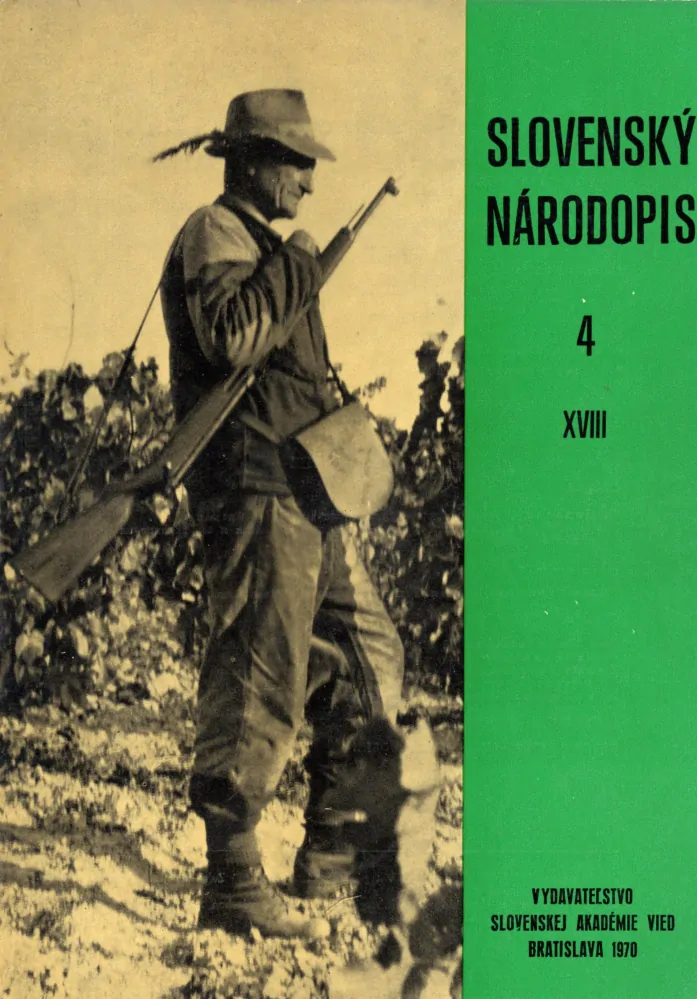 Slovenský národopis 1970 r. 18 - komplet