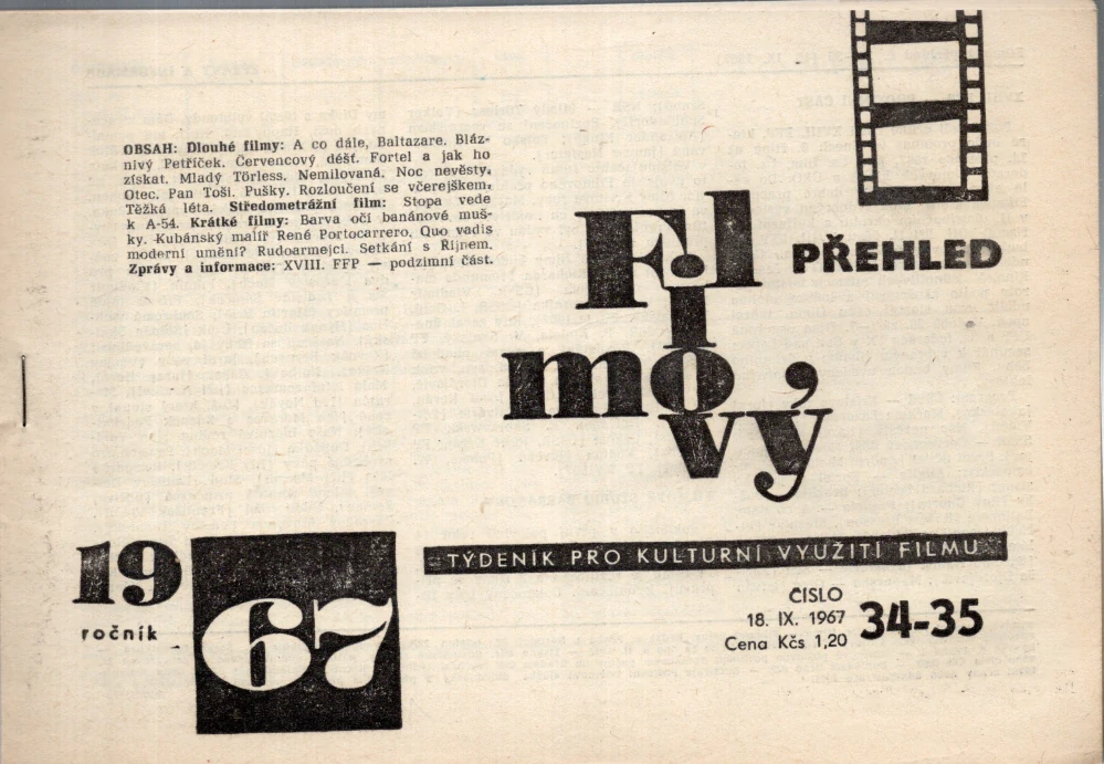Filmový přehled r. 1967 - komplet