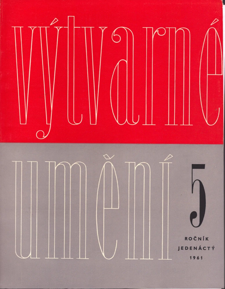 Výtvarné umění 1961 - komplet