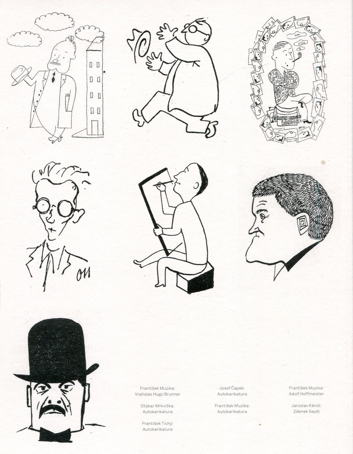 Pohled do Archivu 13 - typografie