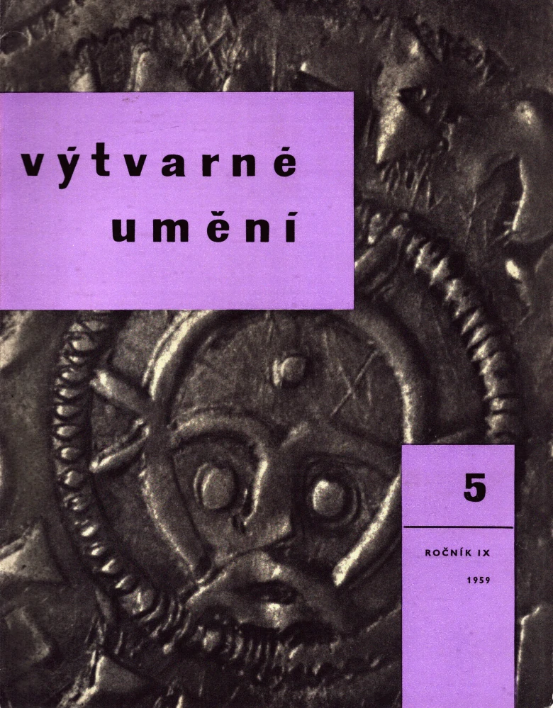 Výtvarné umění 1959 - komplet