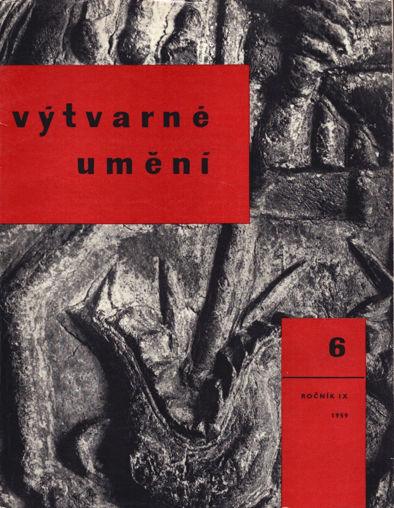 Výtvarné umění 1959 - komplet
