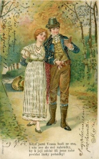 Když jarní Vesna budí ze sna, ...