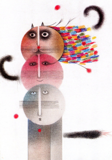 Martin Augustín: Kočičky / Kleine Katzen